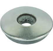 Brickor i rostfritt stål + EPDM-brickor - 8,4 x 16 mm - RVS (500 st)