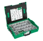 Spax - Skruvar - Torx - L-BOXX - WIROX - Sortimentslåda (2 445 delar)