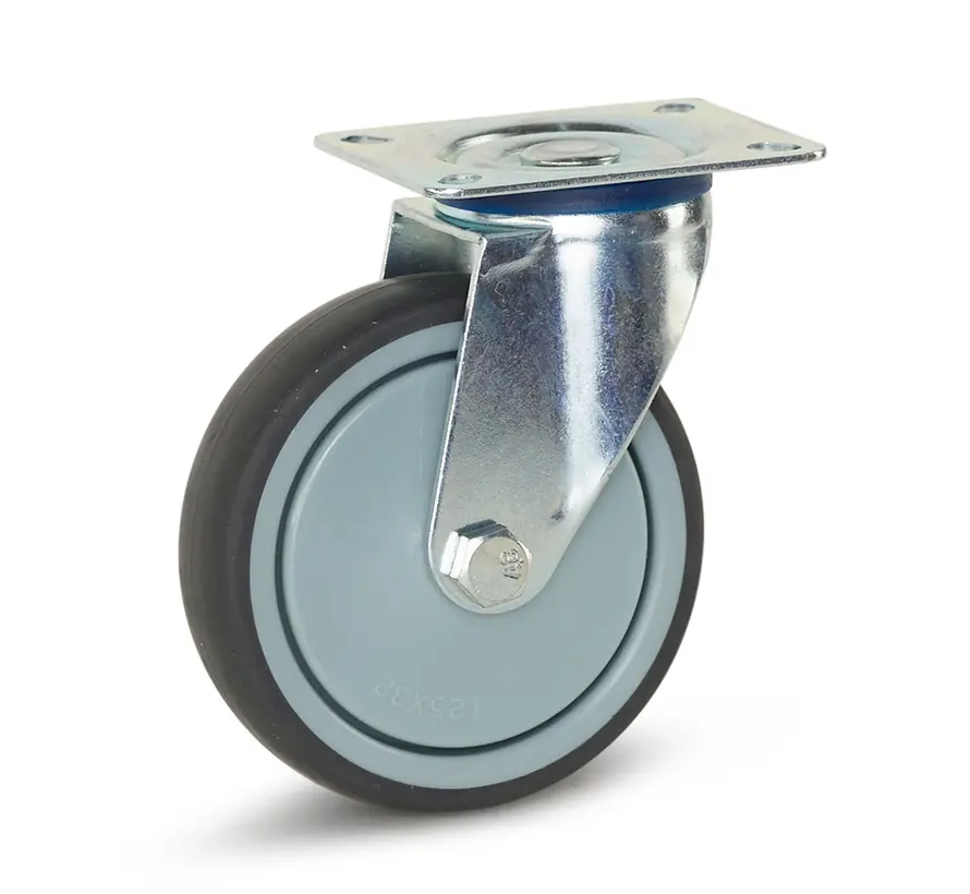 Utrustningssvänghjul med topplatta - 125 mm - 130 kg
