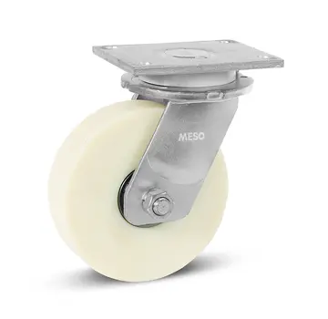 MESO Superstarkt svängbart hjul i nylon - 200 mm -2400 kg