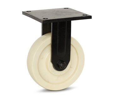 MESO Extra kraftigt fast länkhjul i nylon - 200 mm - 1.300 kg