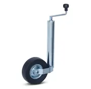 MESO Enkelt noshjul - Hjulkropp i metall - 60 mm