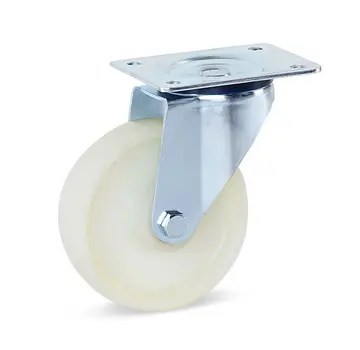 MESO Länkhjul i nylon med topplatta - 150 mm - 350 kg