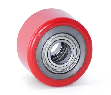 MESO PU-pallrulle 80x50 - Axeldiameter 25mm - Lastkapacitet 400kg