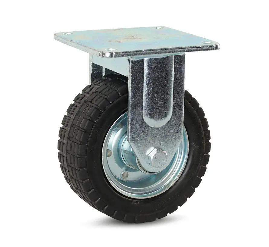 Breda gummihjul - 200 mm - 600 kg