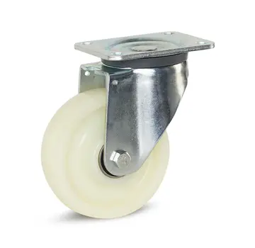 MESO Tungt länkhjul i nylon med toppskiva - 150mm - 700kg