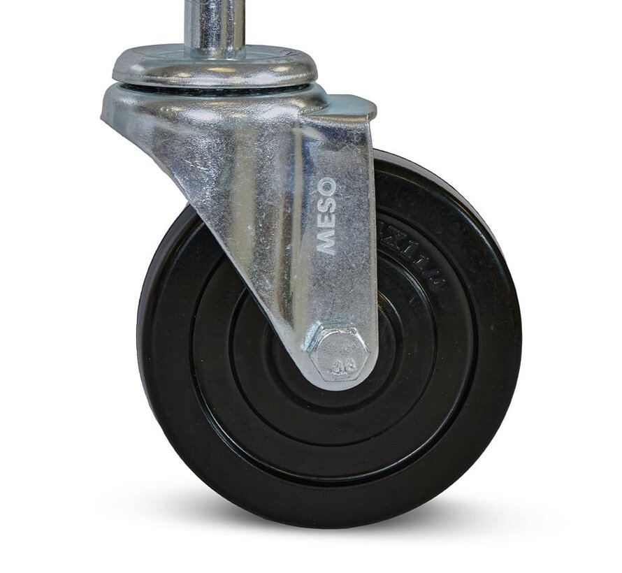Gärdsgårdshjul - 100 mm - 80 kg