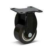 MESO Fast länkhjul i PU - 50 mm - 120 kg