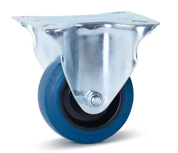 MESO Blå elastiska gummihjul - 80mm - 100kg