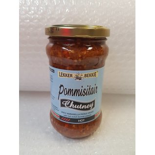 Lekker bekkie Pommisitair chutney 290ml