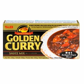 S&B golden curry hot 92gr