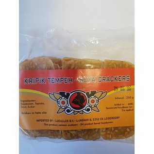 Kripik Tempeh-soya crackers 250g