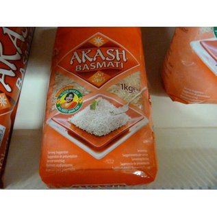 Akash basmati rijst 1kg