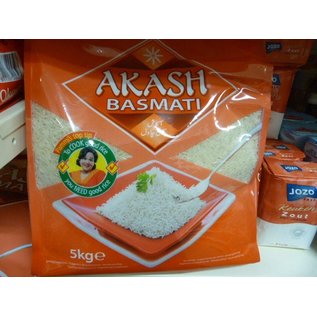 Akash basmati rijst 5kg