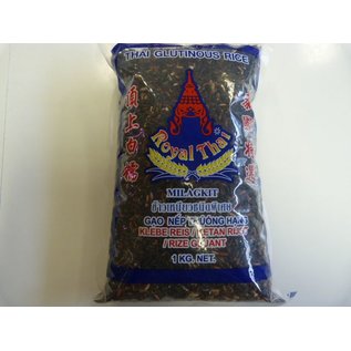 Royal thai zwart kleefrijst 1kg