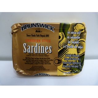 Brunswick sardine in soya oil 106gr