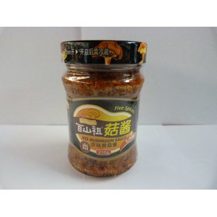 X.O. five spices mushroom sauce 210gr