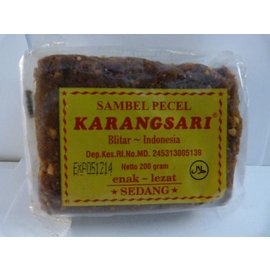 Karangsari sambel pecel sedang 200gr