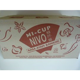 Nivo cup noodle onion chicken 24x65gr