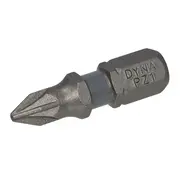 Dynaplus - Końcówka wkręcająca 25MM - PZ-1 Szara (10 sztuk)