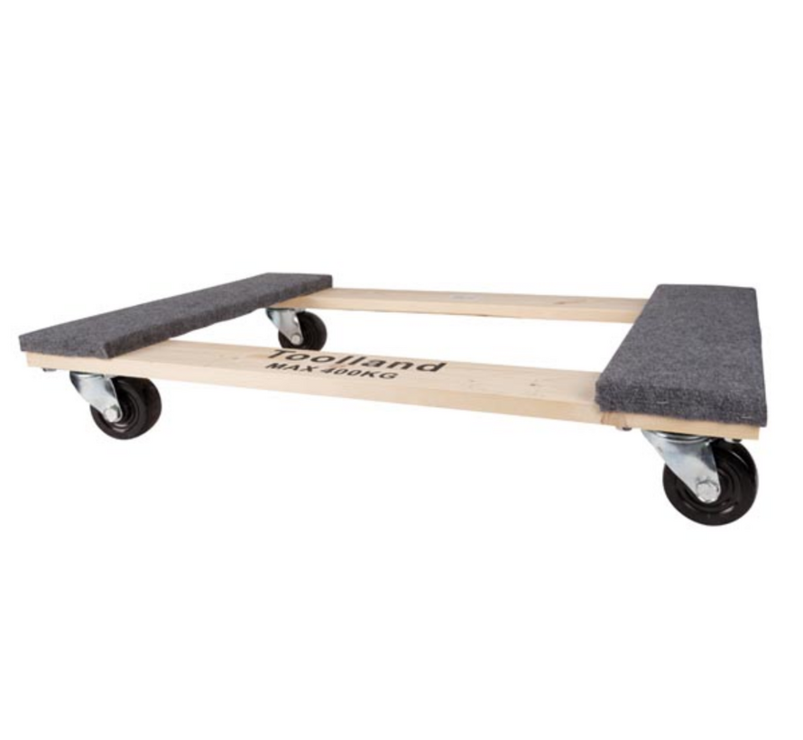 Platforma do transportu mebli - prostokątna - 760 x 460 mm - maks. obciążenie 400 kg