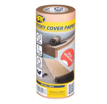 HPX Samoprzylepny papier maskujący - 148 mm x 30 m