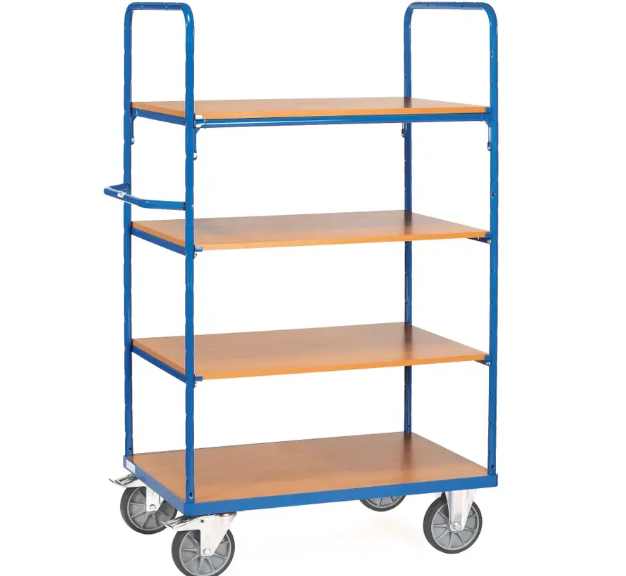 Powierzchnia ładunkowa wózka platformowego Fetra 1000 x 600 mm - 90 kg na platformę