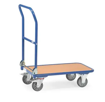 Składany wózek Fetra, powierzchnia ładunkowa 720 x 450 mm – 250 kg