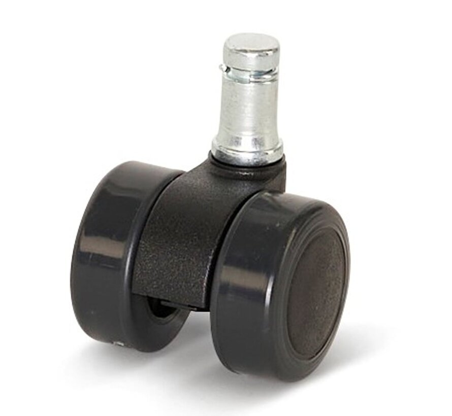 Kółko meblowe Premium, 36 mm, PU z trzpieniem 11x20 mm