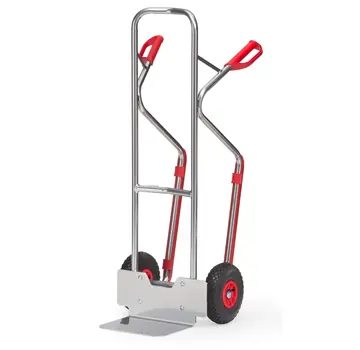Fetra  Aluminiowy wózek transportowy z oponami pneumatycznymi 260 x 85 mm – 200 kg