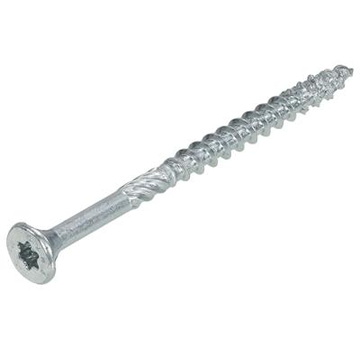 Dynaplus Dynaplus - Śruby konstrukcyjne - Łeb płaski Torx 40 - 8,0 x 180 mm - Ocynkowane - Gwint częściowy (50 sztuk)