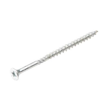 Dynaplus Dynaplus - Śruby Uni - Pozidrive 2 z płaskim łbem - 4 x 60 mm - Ocynkowane - Złoty gwint (200 sztuk)
