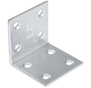 Starx Wspornik L/Wspornik L bez śrub - 40x40mm - Ocynkowany (6 sztuk)