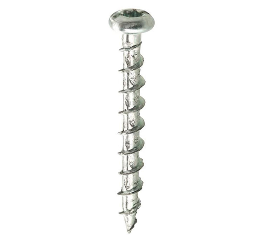 Proftec - Śruby montażowe - Torx 20 - 5x60mm - Ocynkowane (100 sztuk)