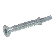 Proftec Proftec - Śruby Wingtooth/Poortframe - Torx 20 - 4.2x32mm - Galwanizowane - Czarny łeb (100 sztuk)