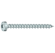 Śruby Heco Topix-Plus - Łeb okrągły Pozidrive - 4 x 40 mm - Gwint pełny (200 sztuk)