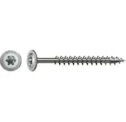 Spax - Śruby z łbem stożkowym - Torx 30 - 6,0 x 120 mm - Gwint częściowy - WIROX (100 sztuk)