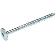 Woodies Woodies - Śruby z łbem stożkowym - Torx 40 z łbem stożkowym - 8 x 60 mm - Złoty gwint - Ocynkowane (50 sztuk)