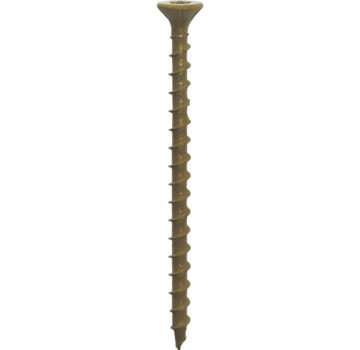 Woodies Woodies - Śruby Ultimate Shield Outdoor - Torx 15 z płaskim łbem stożkowym - 3,5 x 25 mm - pełny gwint (200 sztuk)