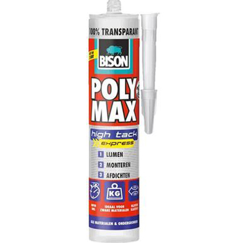 Bison Bison - Poly Max High Tack - Przezroczysty - 300g