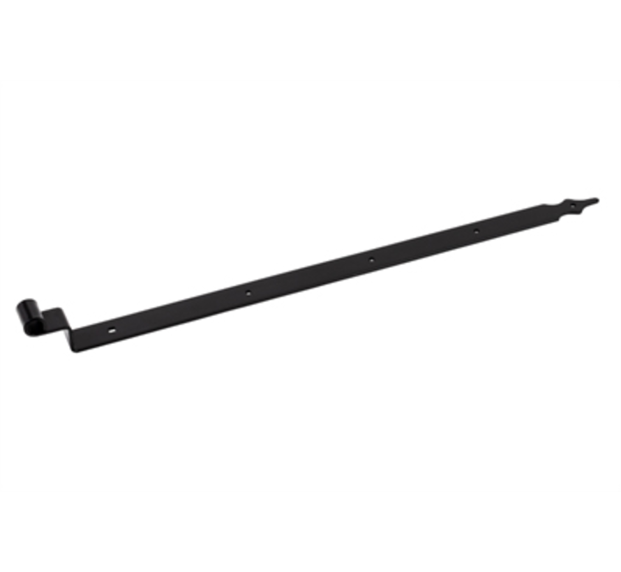 Uchwyt na kciuk - Rustica - Wygięcie - Na kciuk 16 mm - 85 cm - Czarny