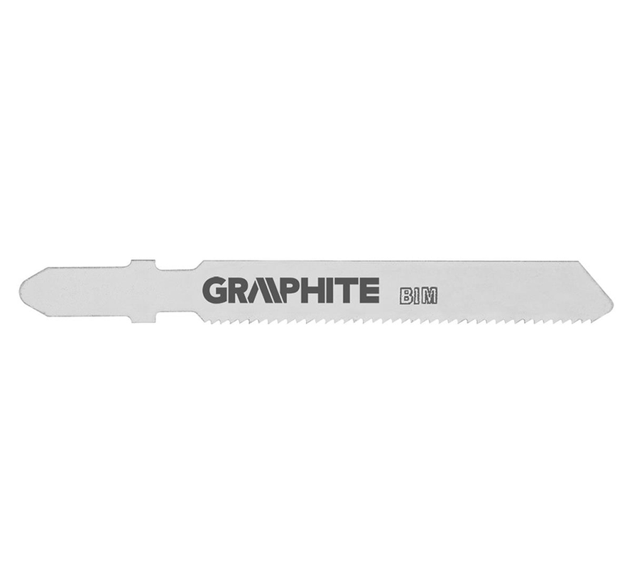Graphite - Brzeszczoty do wyrzynarki - Do metalu i stali nierdzewnej/inox (2 szt.)