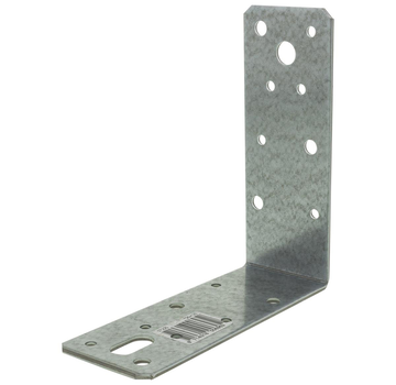 GB Kotwa narożna płaska - 125x125x46x2,5mm - Ocynkowana