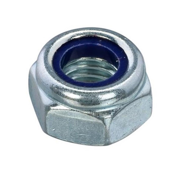 Hoenderdaal Fasteners - Nakrętki zabezpieczające - M8 - DIN985 - Ocynkowane (250 sztuk)
