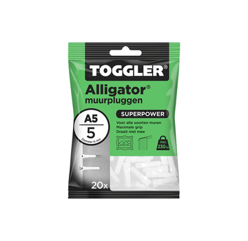 Toggler Toggler - A - Wtyki typu aligator - 5mm (20 sztuk)