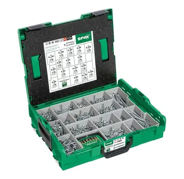 Spax - śruby - Torx - L-BOXX - WIROX - mini zestaw (700 szt.)