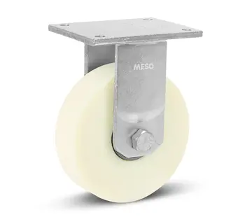 MESO Nylonowe kółko stałe do bardzo dużych obciążeń - 200 mm - 2400 kg
