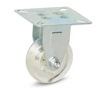 MESO Zestaw kołowy stały z przeźroczystym kółkiem 50 mm - 50 kg