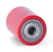 MESO Rolka paletowa PU 80x100 - Średnica otworu 20 mm - Udźwig 700 kg