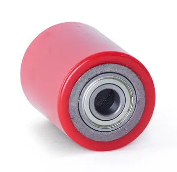 MESO Rolka paletowa PU 80x100 - Średnica otworu 20 mm - Udźwig 700 kg